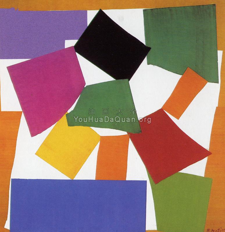 蜗形图案 - 亨利·马蒂斯